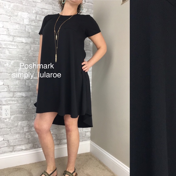 LuLaRoe Solid Black Carly - Picture 4 of 4